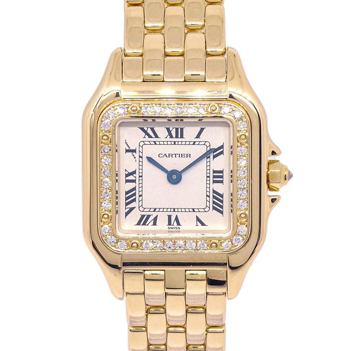 Cartier Panthere SM Ref.1280 Quartz Watch 18KYG Diamond