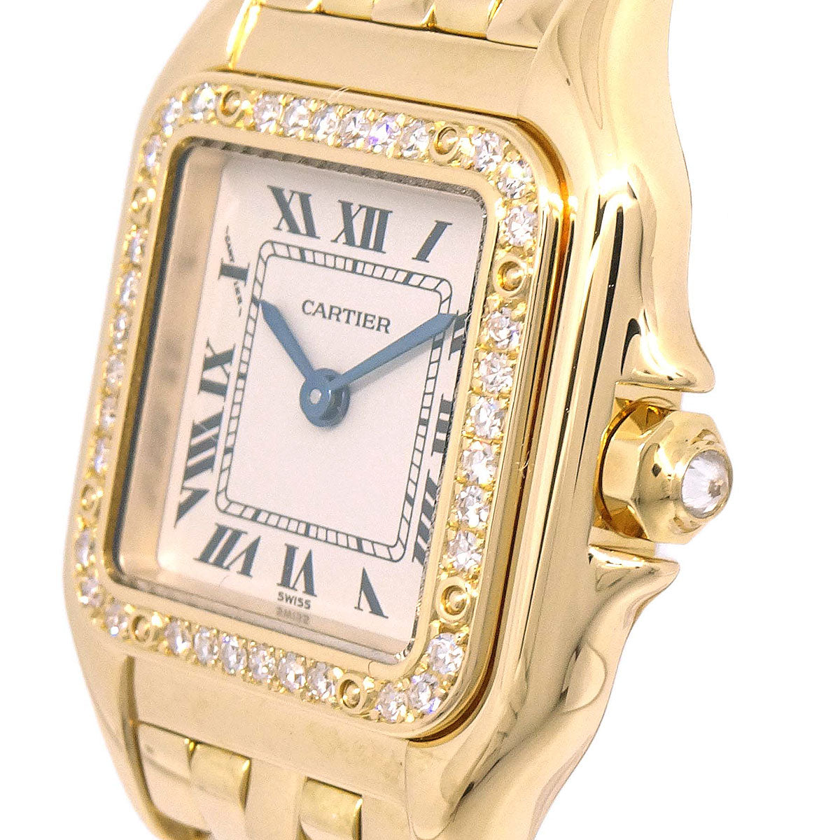 Cartier Panthere SM Ref.1280 Quartz Watch 18KYG Diamond