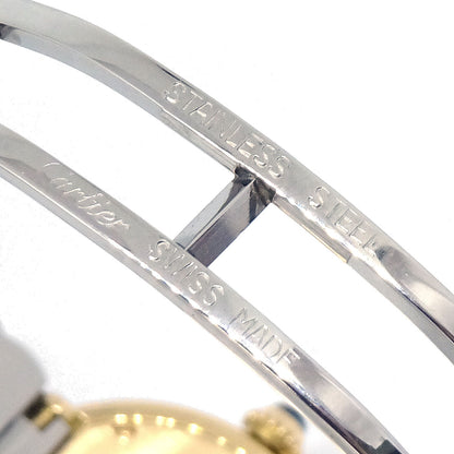 Cartier Must Colisee Belle Epoque Ref.2600 Quartz Watch 18KYG SS