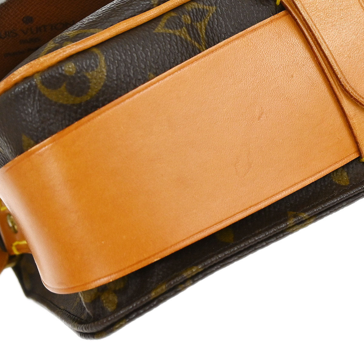 Louis Vuitton Monogram Cartouchiere MM Shoulder Bag M51253