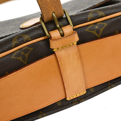 Louis Vuitton Monogram Cartouchiere MM Shoulder Bag M51253
