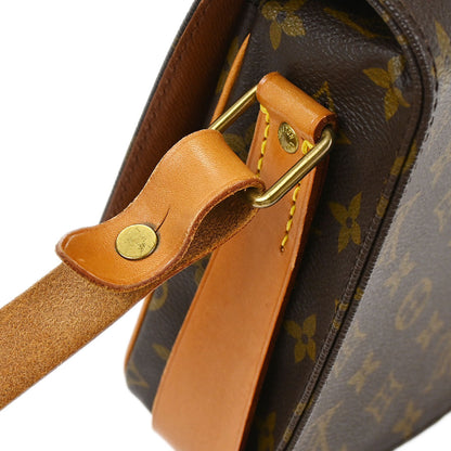 Louis Vuitton Monogram Cartouchiere MM Shoulder Bag M51253