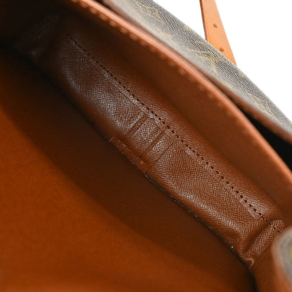 Louis Vuitton Monogram Cartouchiere MM Shoulder Bag M51253
