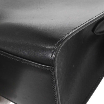 Hermes Black Box Calf Kelly Sport PM Shoulder Bag