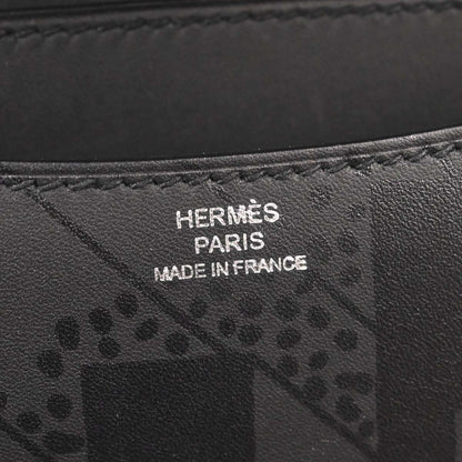 Hermes Black Sombrero On A Summer Night Constance 18 Shoulder Bag