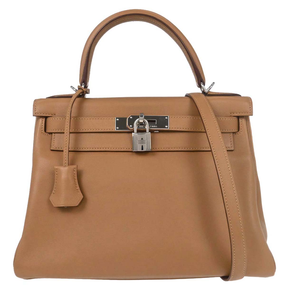 Hermes Biscuit Swift Kelly 28 Retourne 2way Handbag