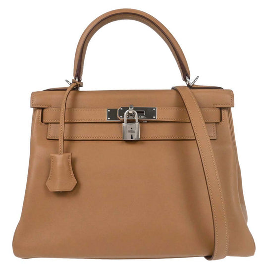Hermes Biscuit Swift Kelly 28 Retourne 2way Handbag