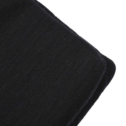 Chanel Black Cotton Shoulder Bag