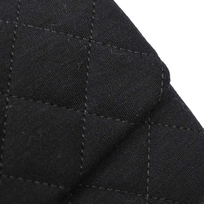 Chanel Black Cotton Shoulder Bag