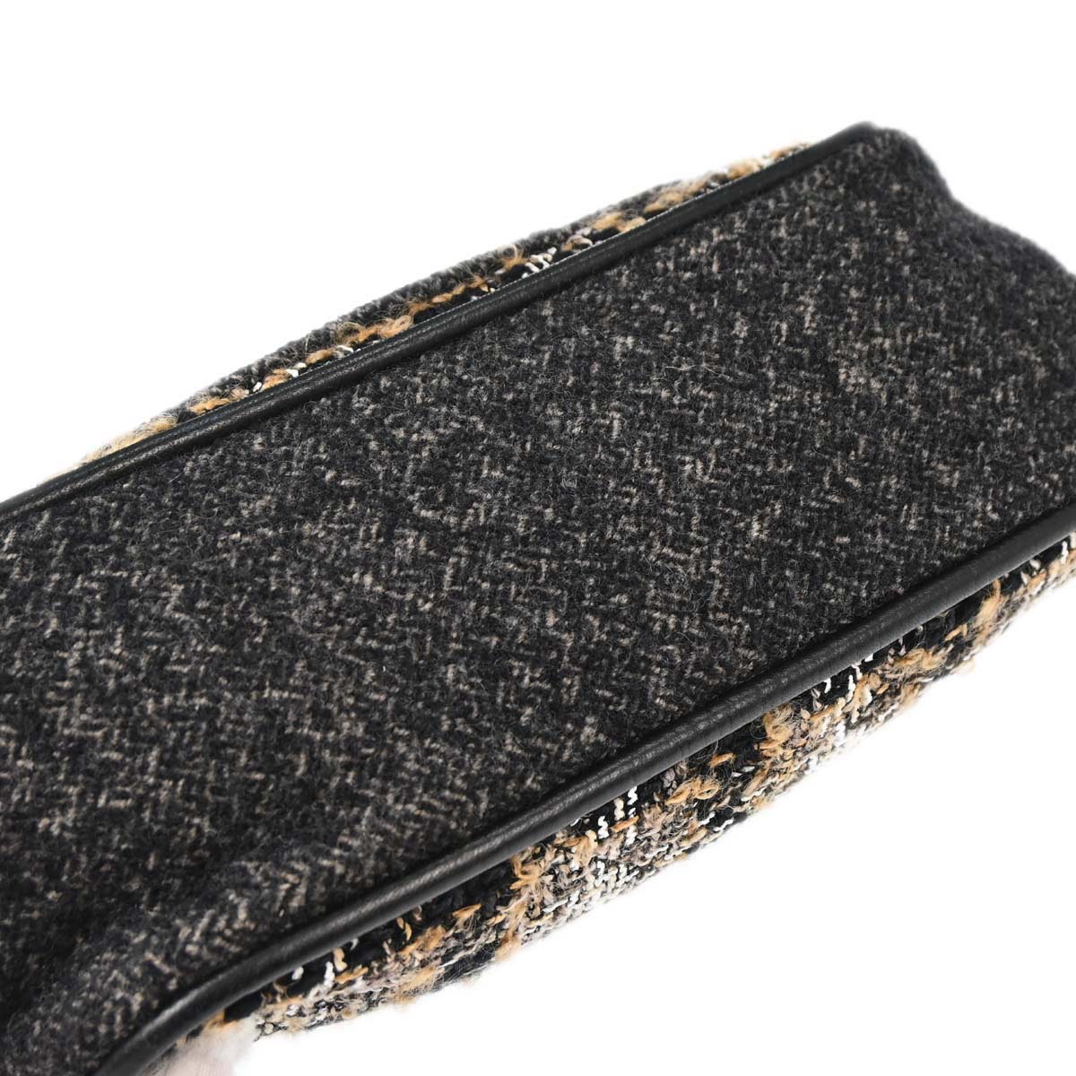 Chanel 2005-2006 Gray Wool Handbag