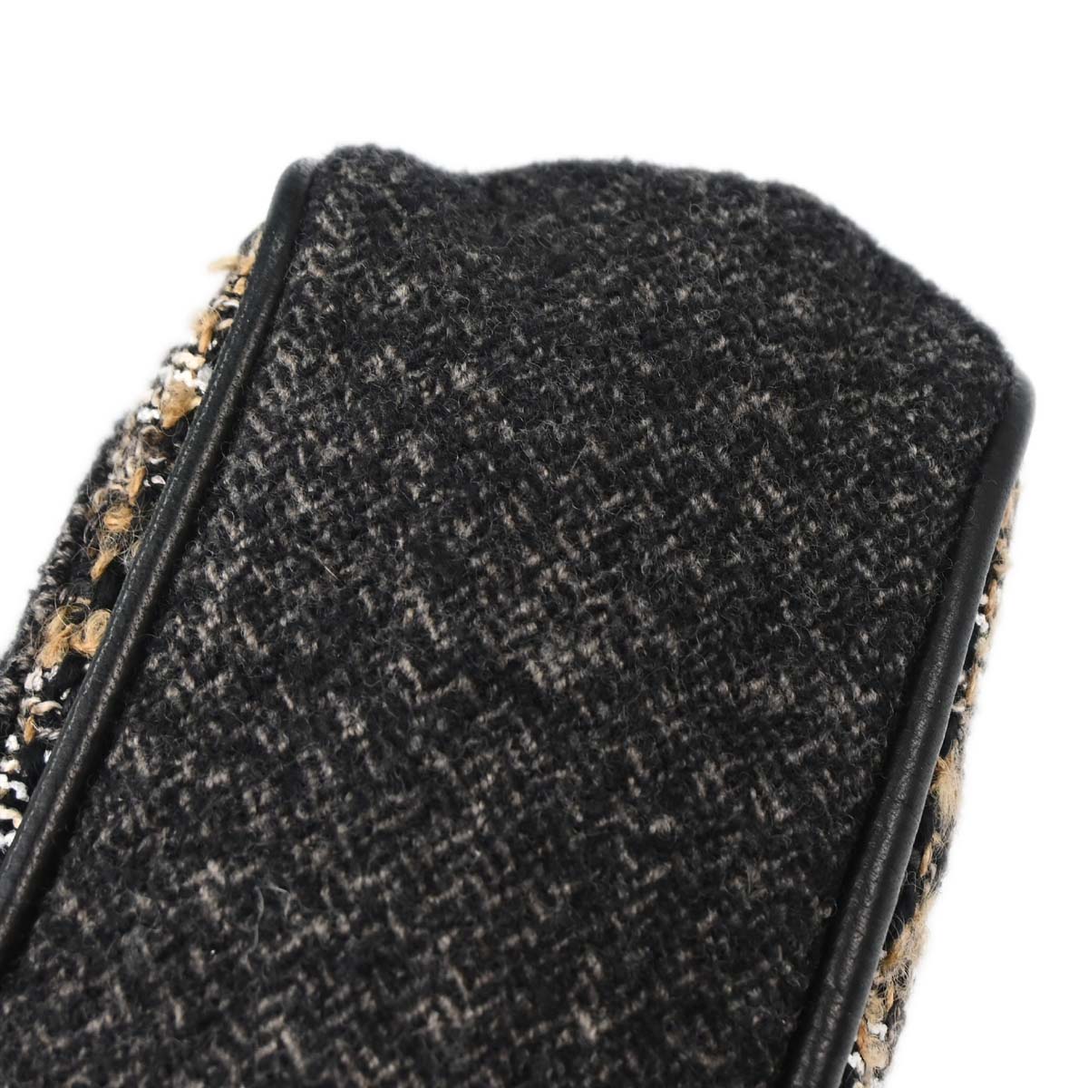 Chanel 2005-2006 Gray Wool Handbag