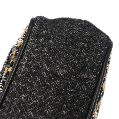 Chanel 2005-2006 Gray Wool Handbag