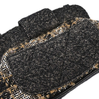 Chanel 2005-2006 Gray Wool Handbag