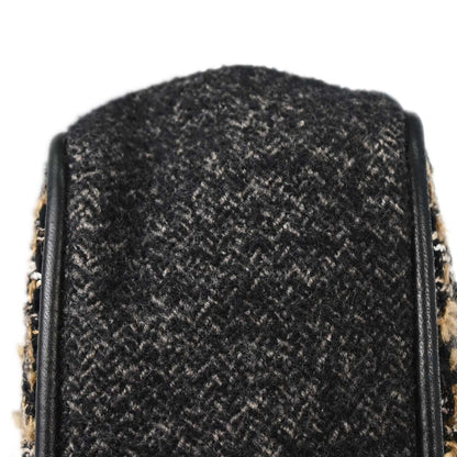 Chanel 2005-2006 Gray Wool Handbag