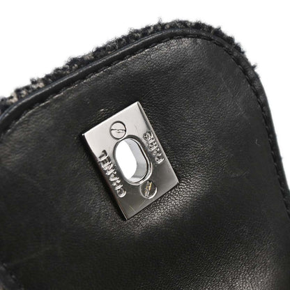 Chanel 2005-2006 Gray Wool Handbag