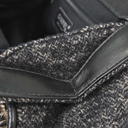 Chanel 2005-2006 Gray Wool Handbag