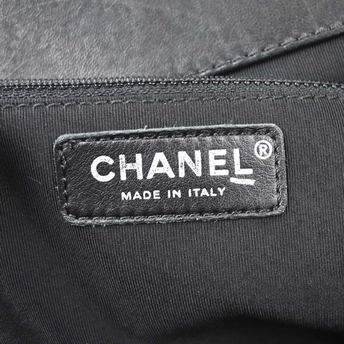 Chanel 2005-2006 Gray Wool Handbag