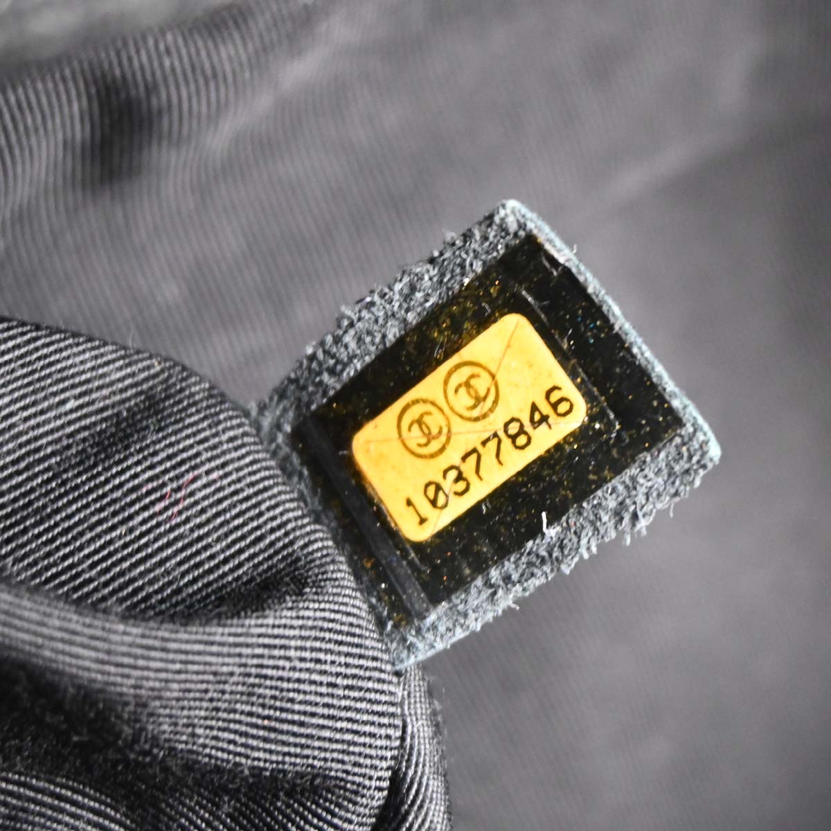 Chanel 2005-2006 Gray Wool Handbag