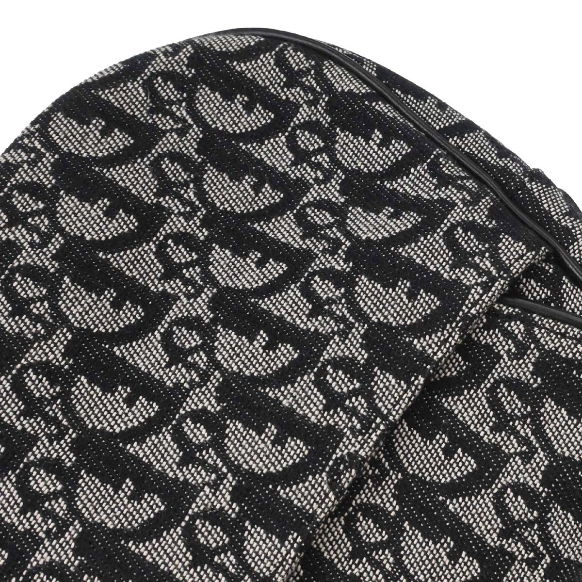 Christian Dior Black Double Saddle Handbag