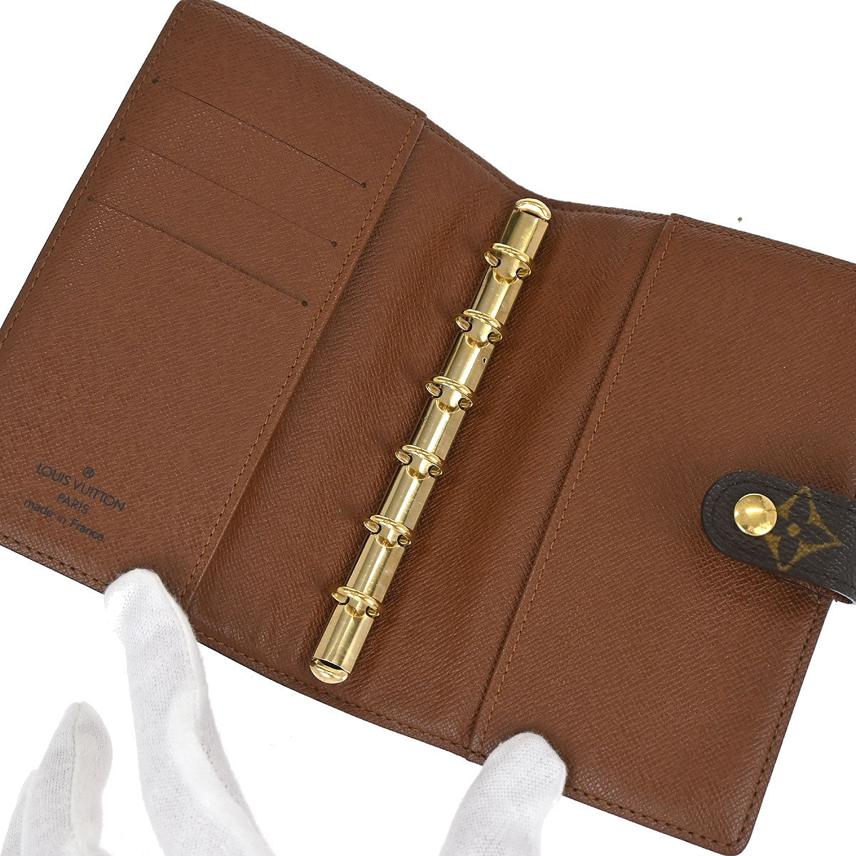 Louis Vuitton 2004 Monogram Agenda PM Notebook Cover R20005 Small Good