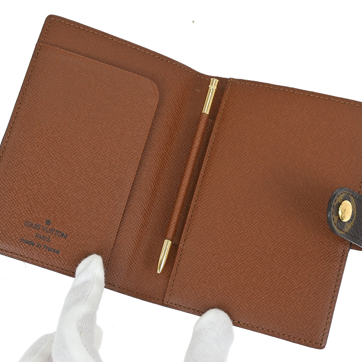 Louis Vuitton Monogram Etui Palm PDA Day Planner Cover M63028