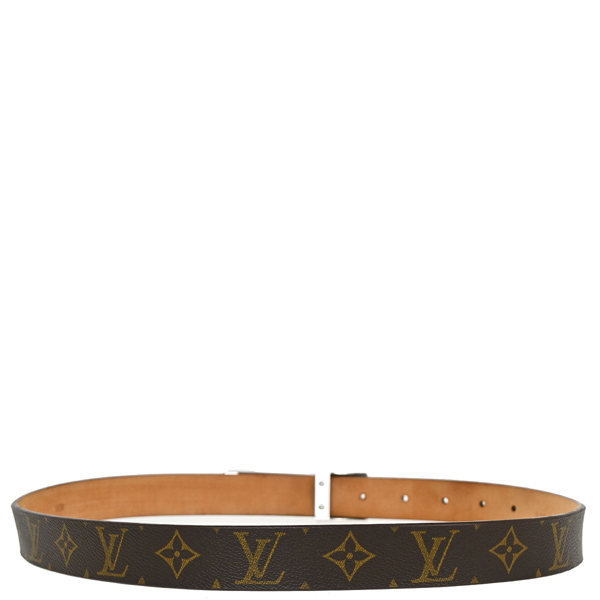 Louis Vuitton Monogram Ceinture Carre Belt M6801U #90/36