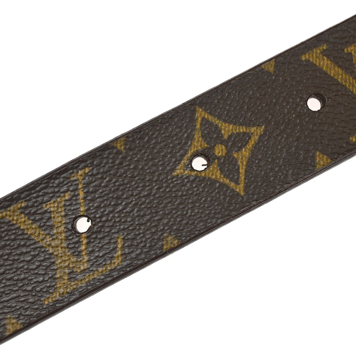 Louis Vuitton Monogram Ceinture Carre Belt M6801U #90/36