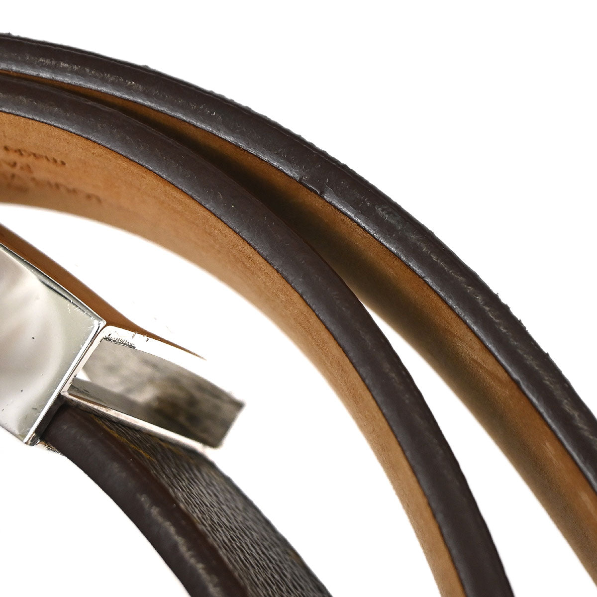 Louis Vuitton Monogram Ceinture Carre Belt M6801U #90/36