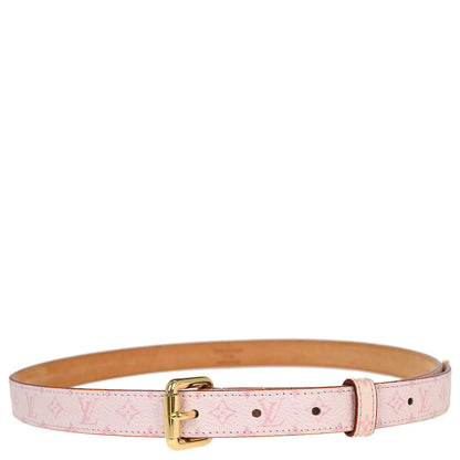 Louis Vuitton 2003 Pink Cherry Blossom Ceinture Belt M9273W #80/32