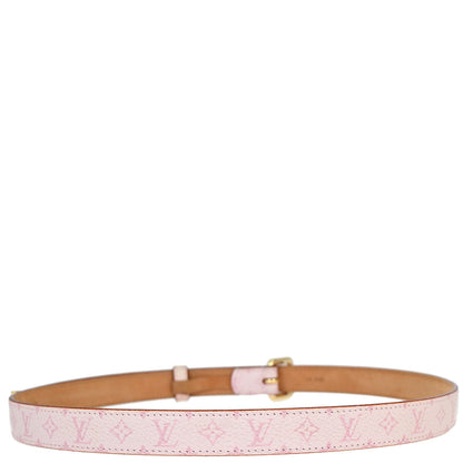 Louis Vuitton 2003 Pink Cherry Blossom Ceinture Belt M9273W #80/32