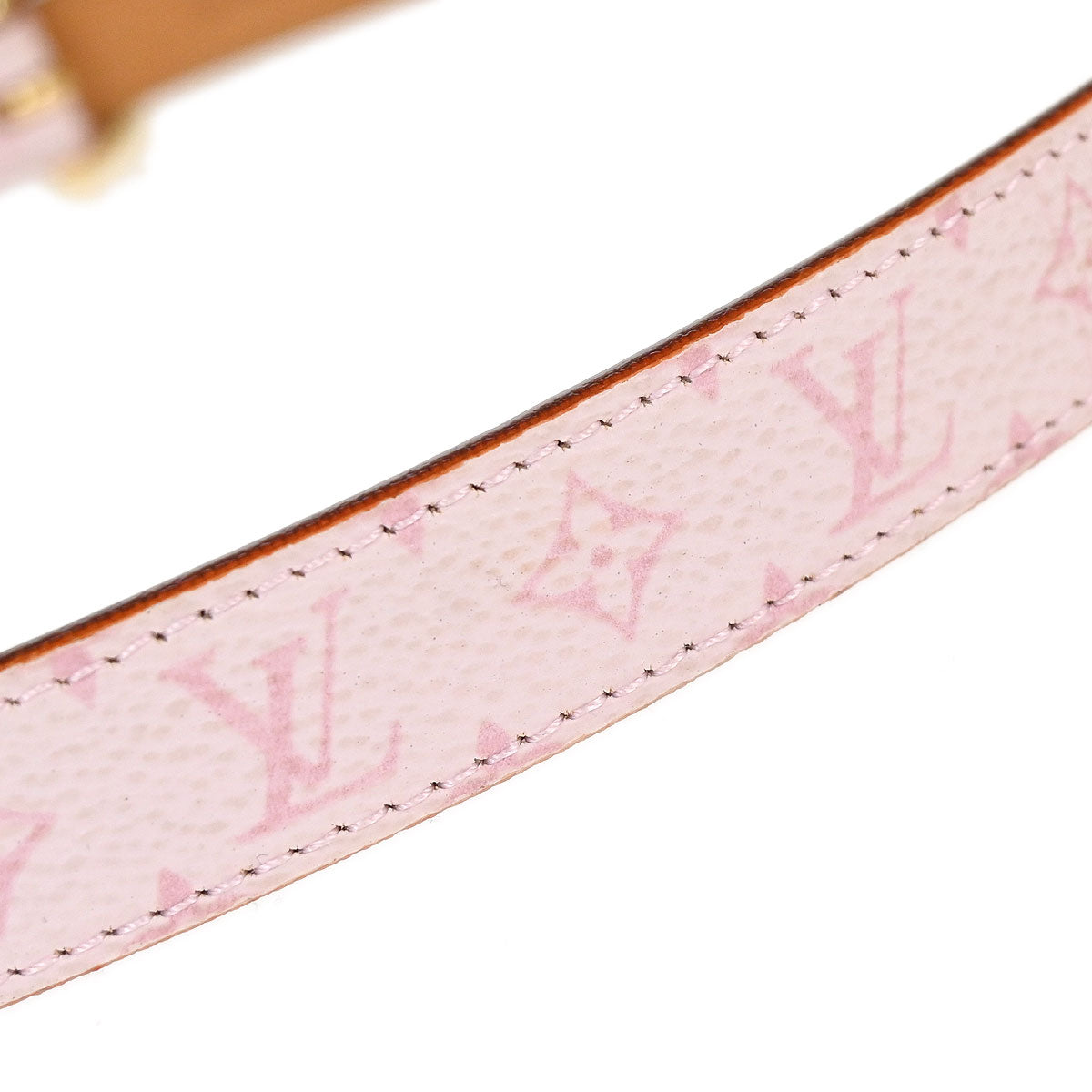 Louis Vuitton 2003 Pink Cherry Blossom Ceinture Belt M9273W #80/32