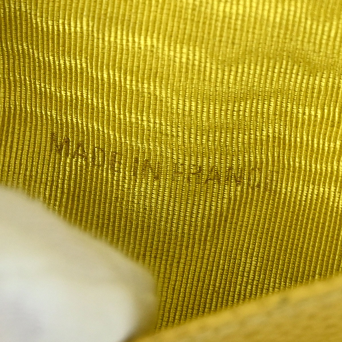 Chanel 1997-1999 Yellow Caviar Skin Notebook Cover Small Good