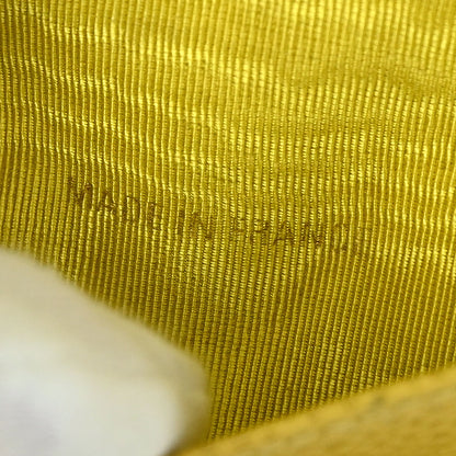 Chanel 1997-1999 Yellow Caviar Skin Notebook Cover Small Good