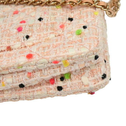 Chanel 2019 White Tweed Classic WOC Wallet On Chain