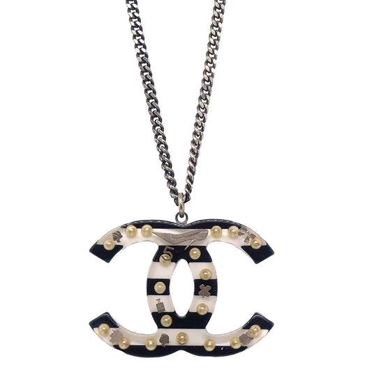 Chanel Gold CC Pendant Necklace 06A