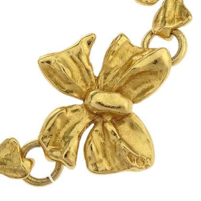 Yves Saint Laurent Gold Bracelet Bow Accessories