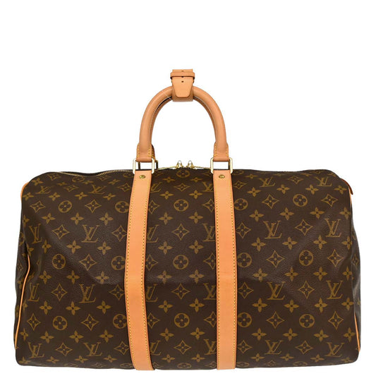 Louis Vuitton Monogram Keepall 45 Travel Handbag M41428