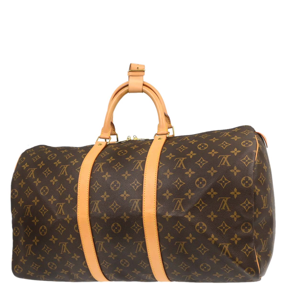 Louis Vuitton Monogram Keepall 50 Duffle Travel Handbag M41426