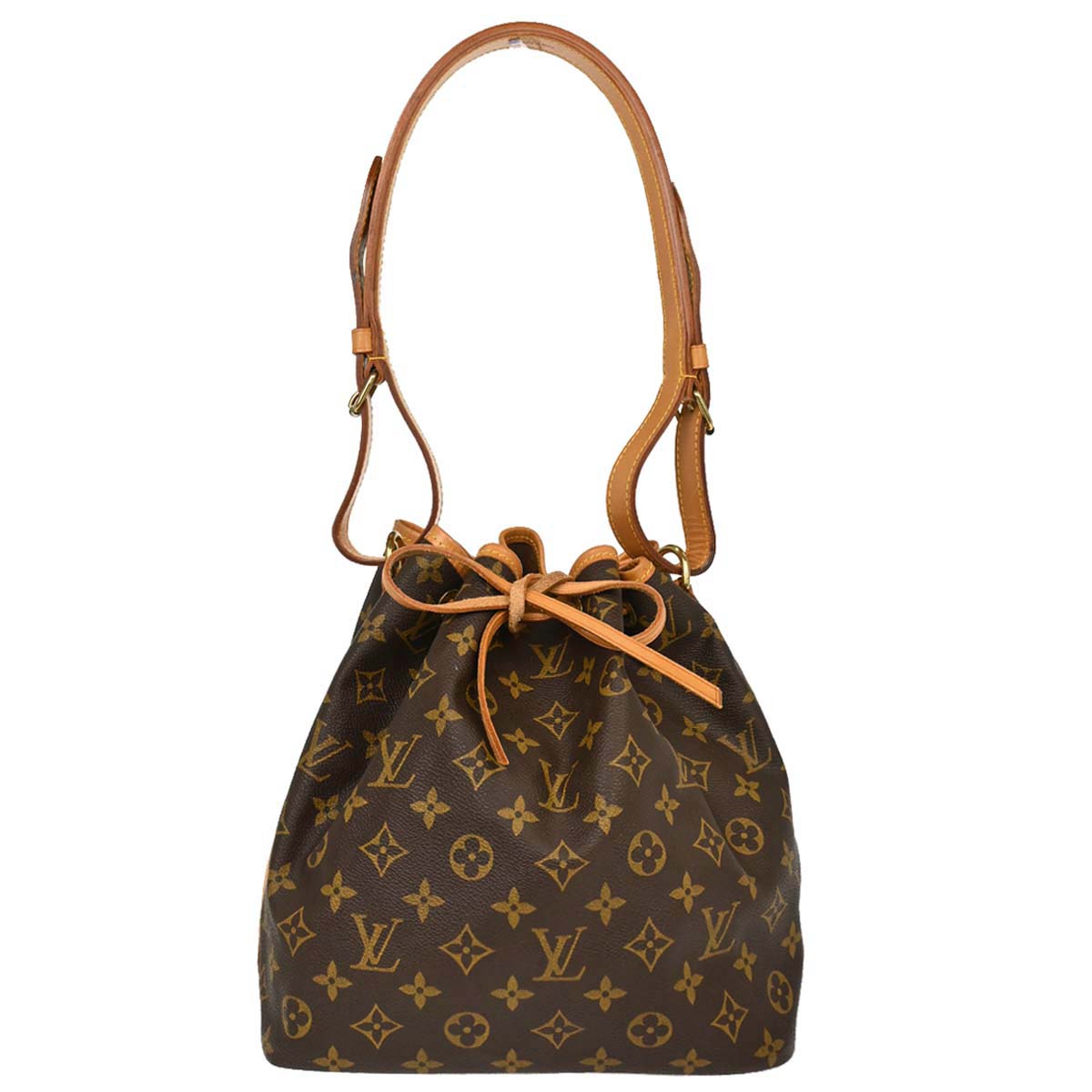 Louis Vuitton Monogram Petite Noe Drawstring Shoulder Bag M42226
