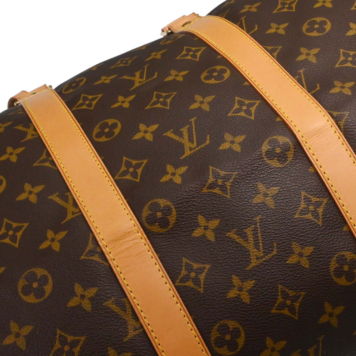 Louis Vuitton Monogram Keepall Bandouliere 55 Duffle Bag M41414