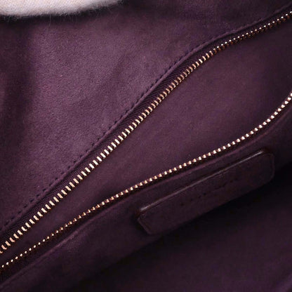 Loewe * Beige Python 2way Shoulder Handbag