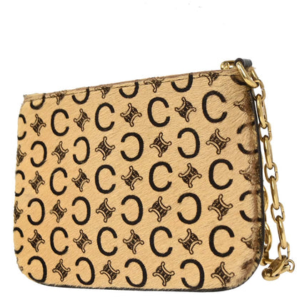 Celine Beige Pony Hair C Macadam Handbag