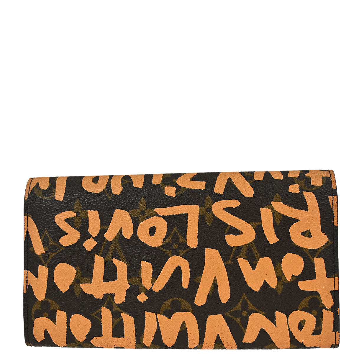 Louis Vuitton Monogram Graffiti Porte Monnaie Credit Wallet M92190