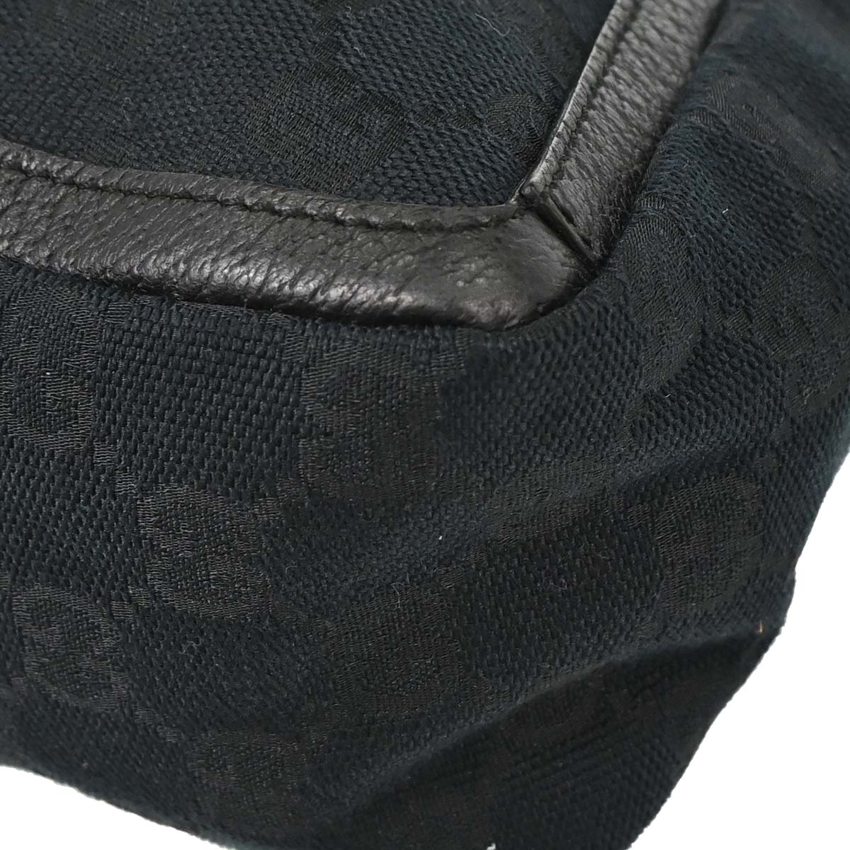 Gucci Black GG Abbey D-ring Handbag