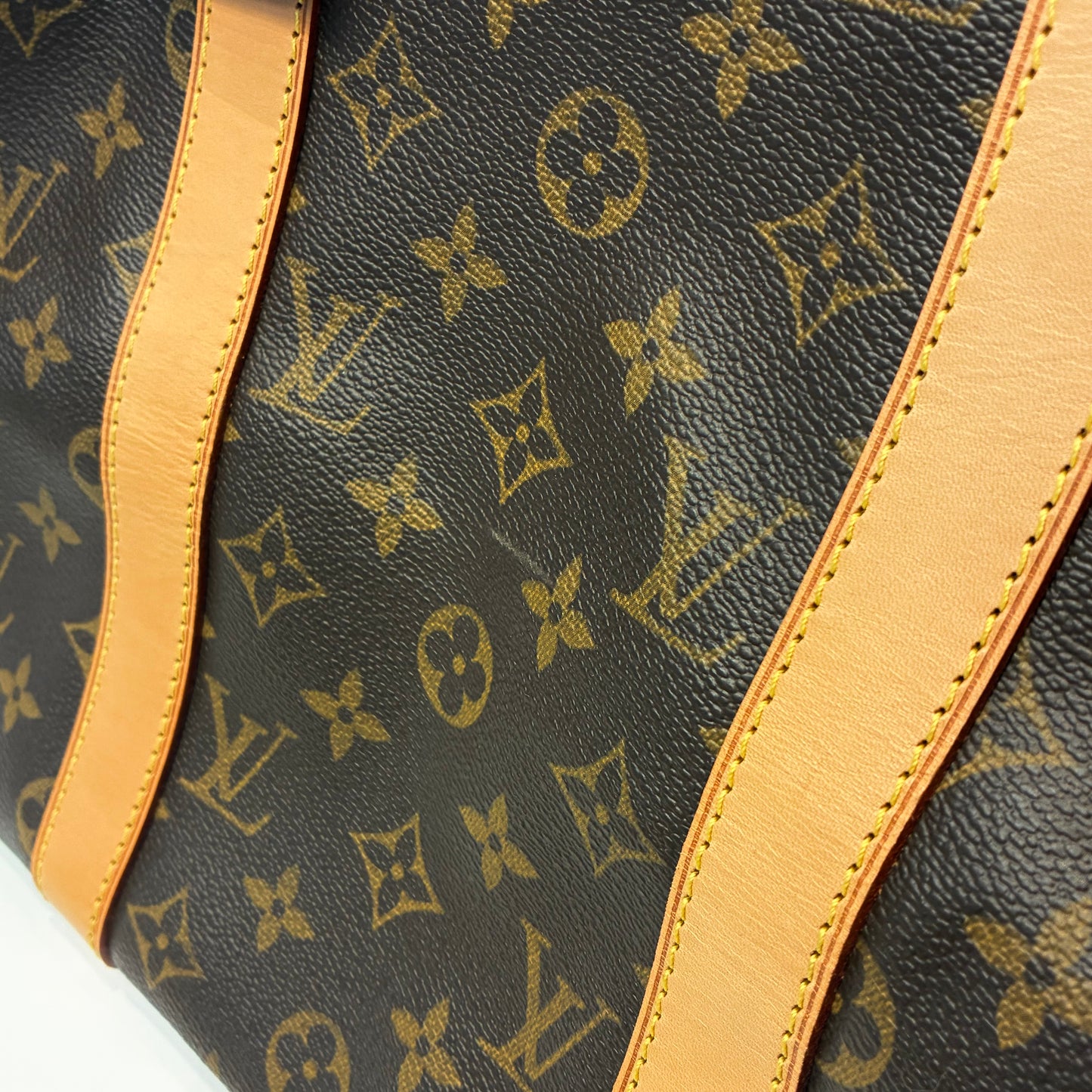 Louis Vuitton Monogram Keepall Bandouliere 50 Duffle Bag M41416
