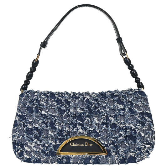 Christian Dior Blue Denim Malice Handbag
