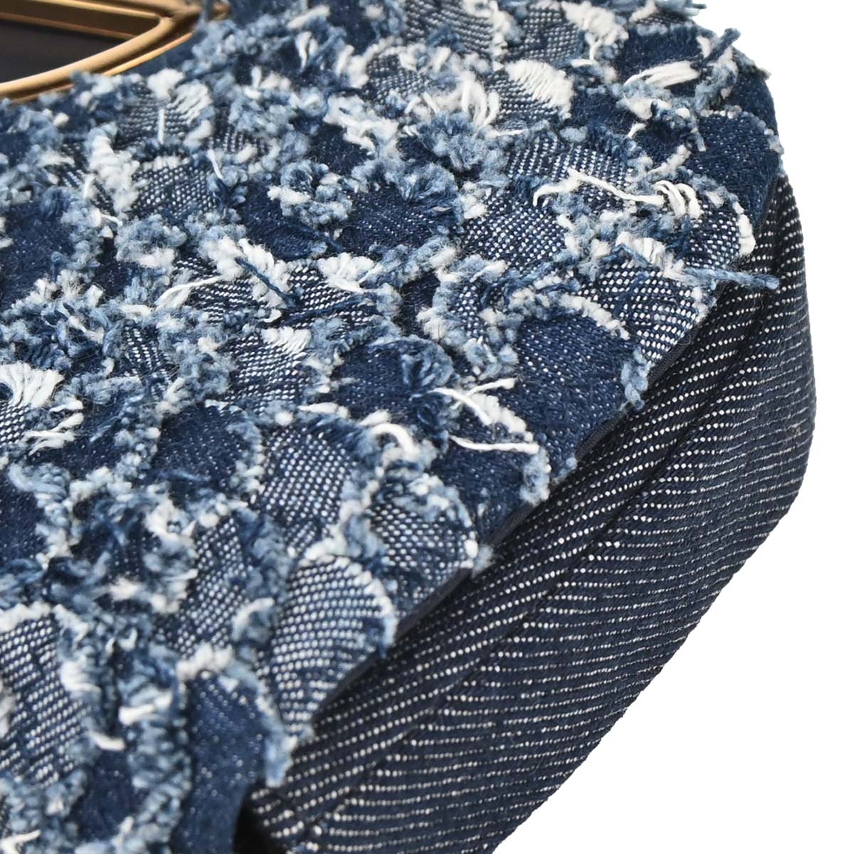 Christian Dior Blue Denim Malice Handbag