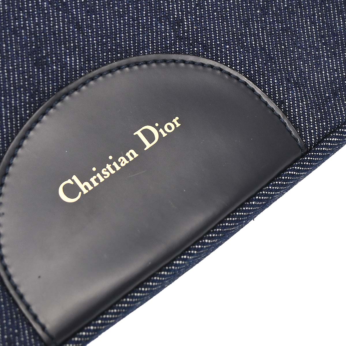Christian Dior Blue Denim Malice Handbag