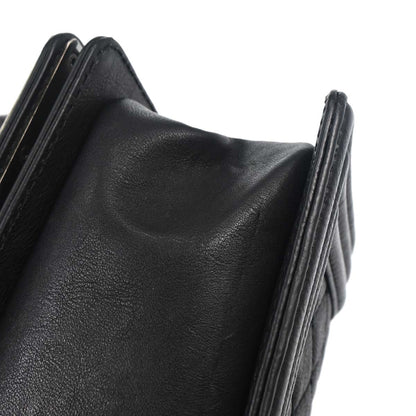 Boy Chanel 2014 Black Calfskin Medium Shoulder Bag