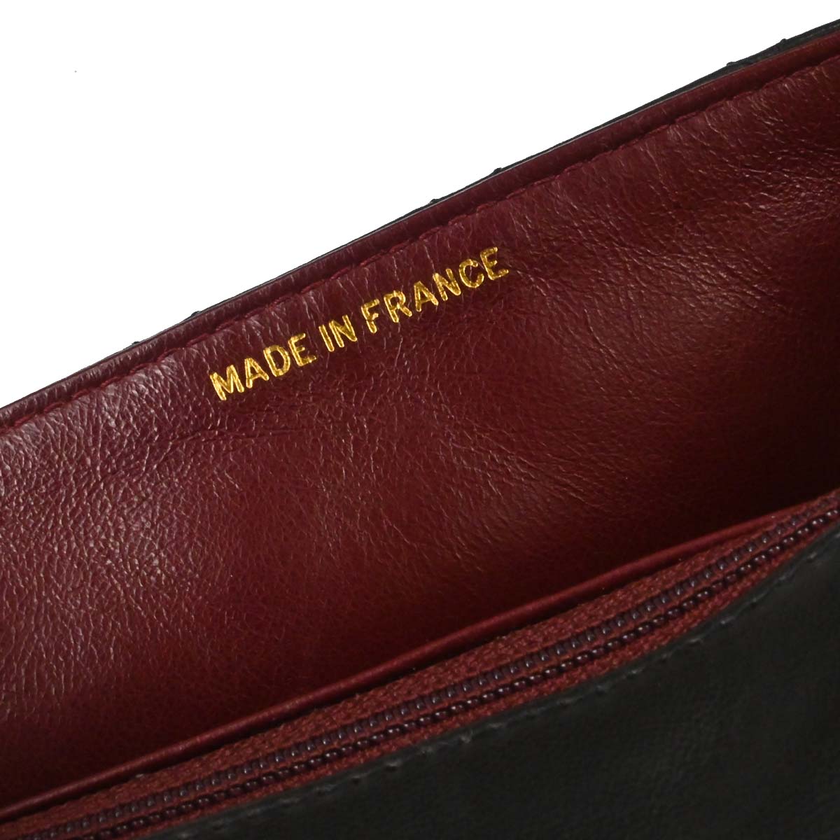 Chanel Black Lambskin Mini Classic Square Flap Shoulder Bag 17